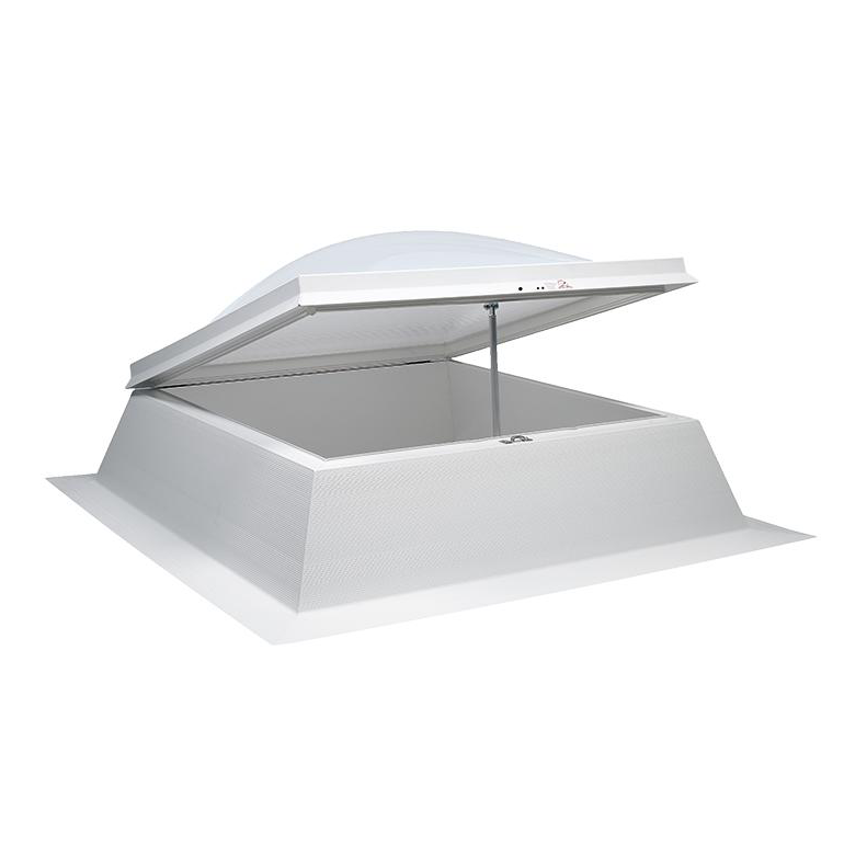 Lichtkuppel mit M3 Kastenspindelantrieb M3 Linearantrieb M3 an einer Lichtkuppel Clasic