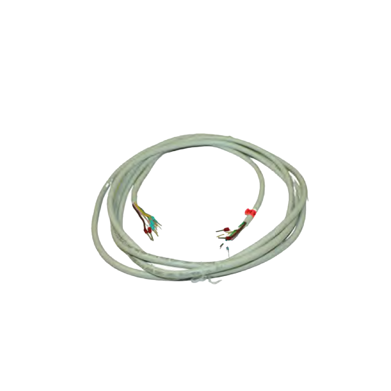 Vorkonfektionierte KCD-Anschlussleitung zur Verbindung von KCDM- und KCDL-Kettenantrieben. Silikonleitung, 6-adrig, Farbe Grau, erhältlich in Längen von 3 m, 5 m und 10 m. Geeignet für Lüftungs- und RWA-Anwendungen.