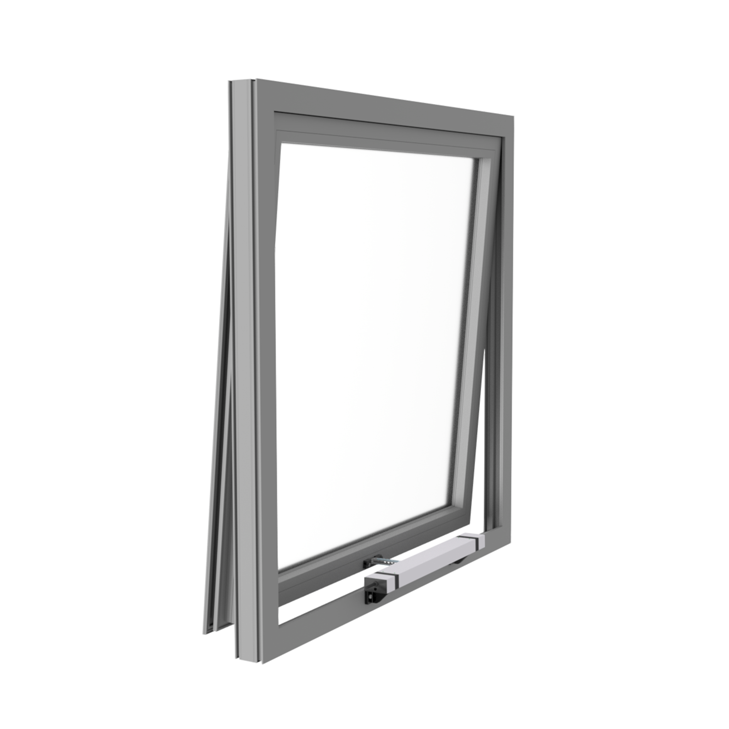 „Konsolenset KCD BF/OO/SW in Schwarz (RAL 9005), geeignet für alle KCD Kettenantriebe; zur Rahmenmontage an auswärts öffnenden Kipp-, Klapp- oder Drehfenstern sowie für Dachfenster (KCDL BF/OO); optional in individueller RAL-Farbe erhältlich.