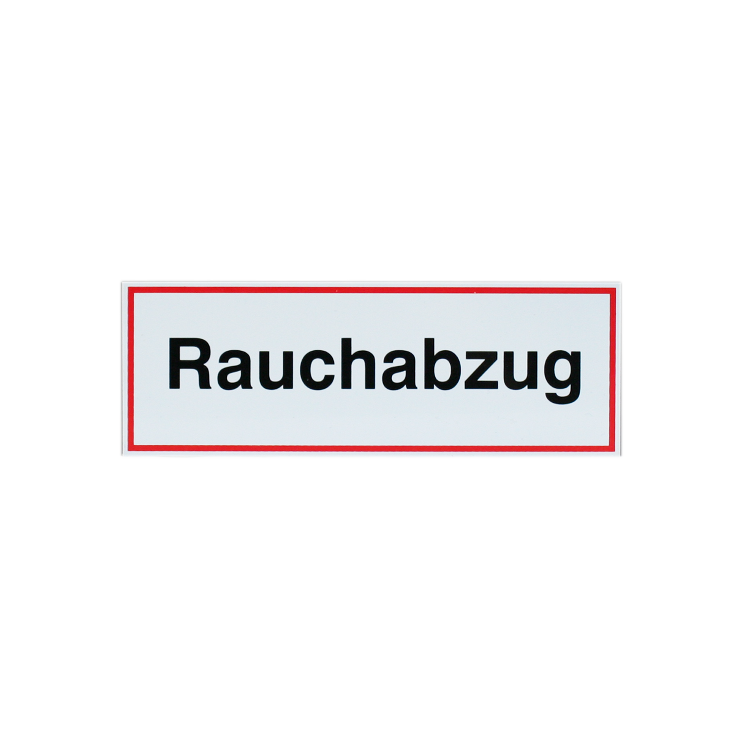 Hinweisschild HR-9 Kunststoff mit klarer Beschriftung, rechteckige Form, meist zur Kennzeichnung von Sicherheits- oder Bedienhinweisen in technischen Anlagen verwendet.