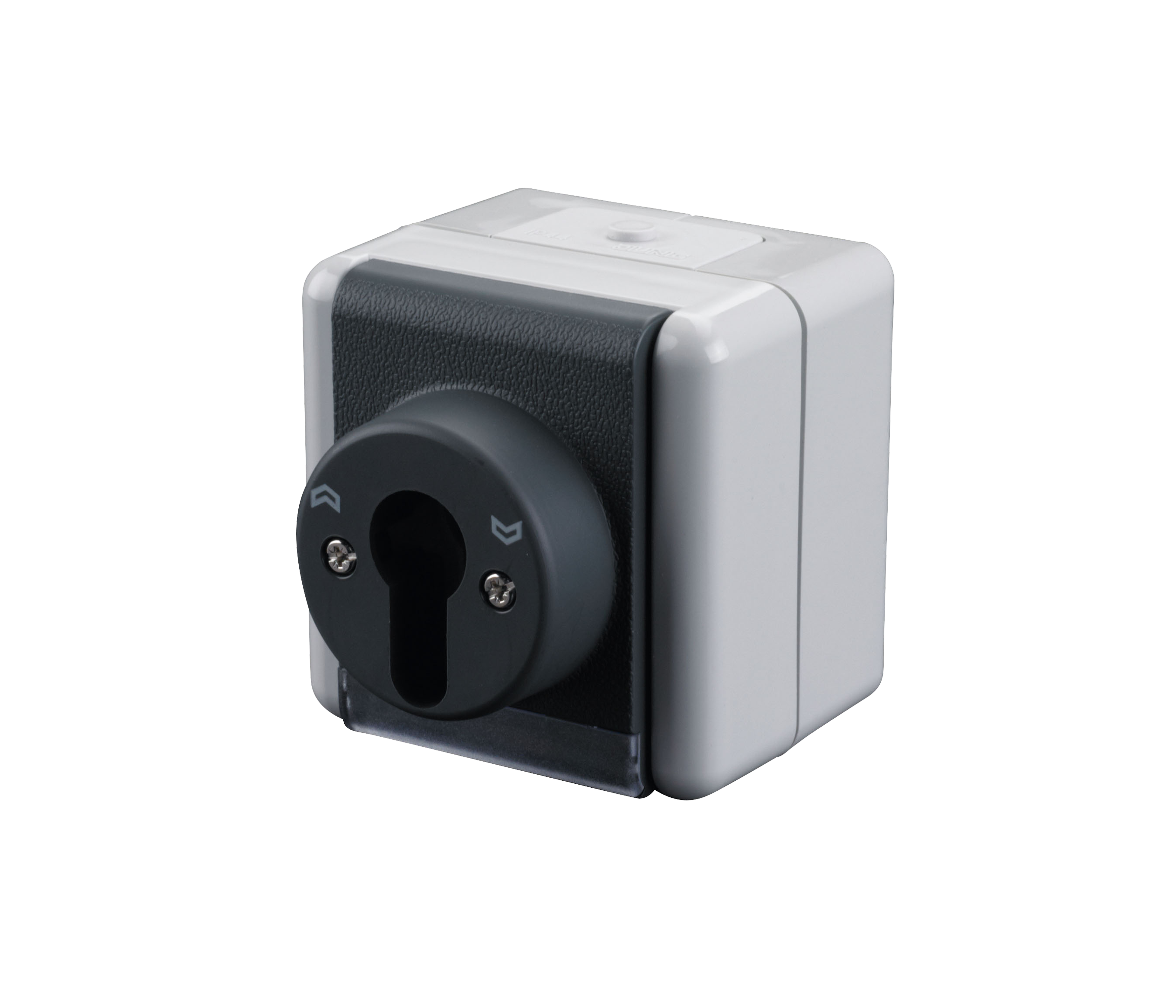 Lüftungstaster LTA 13/AP von Kingspan STG – Schlüsseltaster zur manuellen Lüftungssteuerung mit Mittelstellung